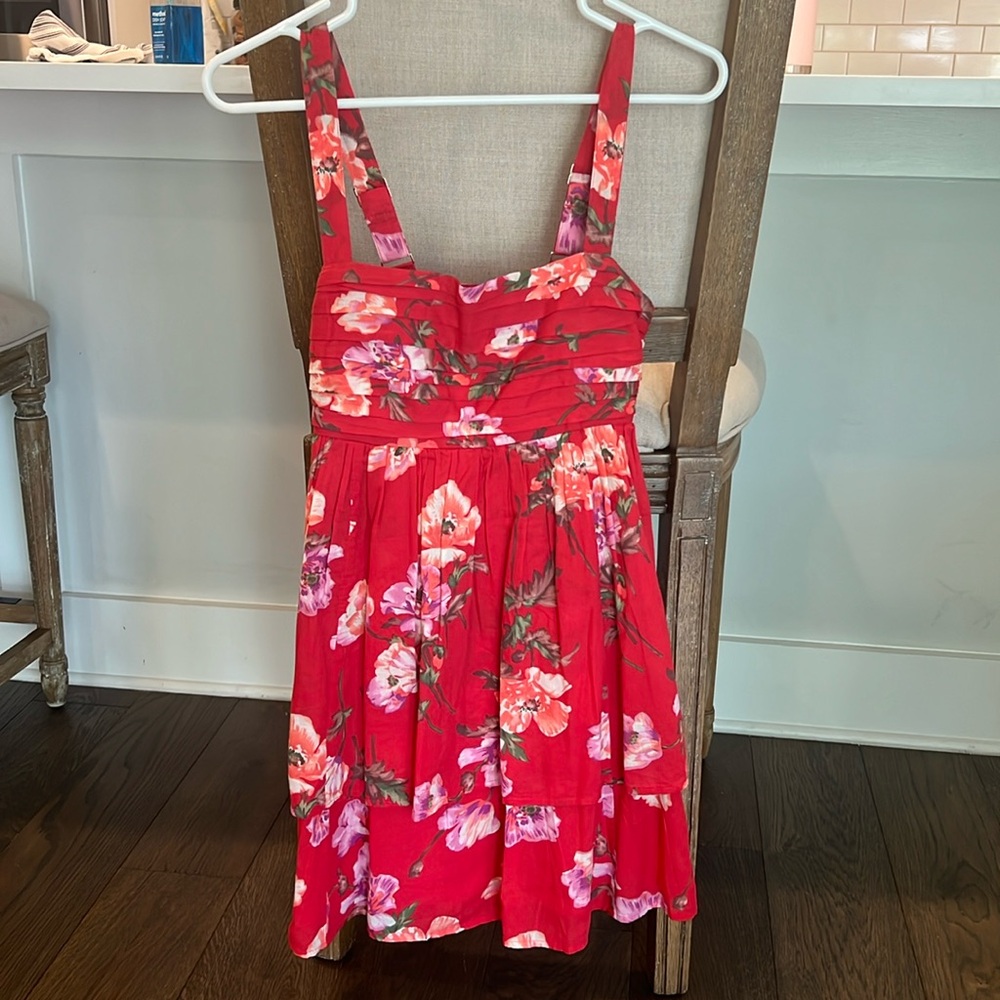 Abercrombie floral mini dress